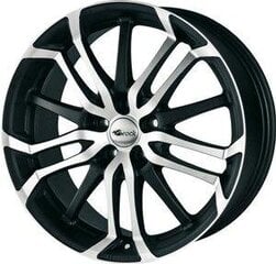 Brock ratlankiai B26 Schwarz matt front poliert 7.5R17 4X100/35 63.4 цена и информация | Литые диски | pigu.lt