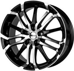 Brock ratlankiai B26 Schwarz front poliert 7.5R17 4X108/25 65.1 kaina ir informacija | Ratlankiai | pigu.lt