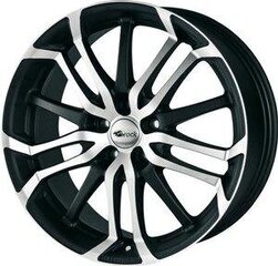 Brock ratlankiai B26 Schwarz matt front poliert 7.5R17 4X108/25 65.1 цена и информация | Литые диски | pigu.lt