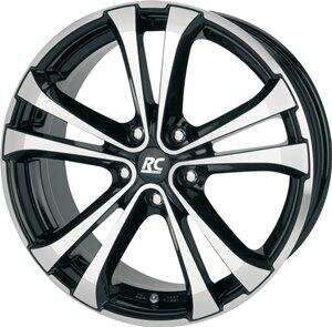 Rc-Design ratlankiai Rc17 Schwarz Front Poliert 7.5R17 5X108/32 65.1 kaina ir informacija | Ratlankiai | pigu.lt