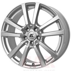 Rc-Design Rc25 Kristallsilber Lackiert 7.5R17 5X112/51 66.6 kaina ir informacija | Ratlankiai | pigu.lt