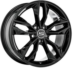 Msw 71 Gloss black 7.5R17 5X112/45 57.06 kaina ir informacija | Ratlankiai | pigu.lt