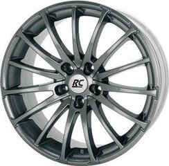 Rc-Design Rc18 Titan Metallic Lackiert 7.5R18 4X114.3/38 72.6 цена и информация | Литые диски | pigu.lt