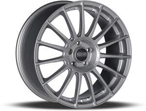 Oz Supertlm Matt Race Silver Black Lettering 7.5R18 5X112/50 75 цена и информация | Литые диски | pigu.lt