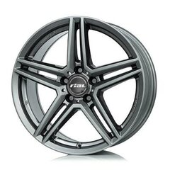 Rial M10 metalinė pilka 7.0R16 5X112/48 66.5 kaina ir informacija | Ratlankiai | pigu.lt