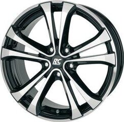 Rc-Design Rc17 Schwarz Front Poliert 7.0R16 5X112/35 66.6 kaina ir informacija | Ratlankiai | pigu.lt