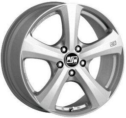 Msw 19 Full silver 7.0R16 5X112/42 57.1 цена и информация | Литые диски | pigu.lt