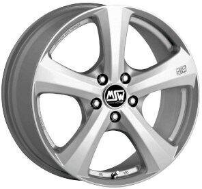 Msw 19 Full silver 7.0R17 5X114.3/45 73.1 kaina ir informacija | Ratlankiai | pigu.lt