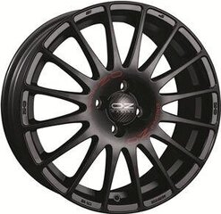 Oz Supertugt Matt Black 7.0R18 4X100/42 68 kaina ir informacija | Ratlankiai | pigu.lt