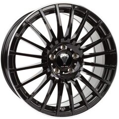 Axxion Ax5 Schwarz glanz lackiert mit hochglanzpoli 8.0R18 5X120/38 72.6 kaina ir informacija | Ratlankiai | pigu.lt