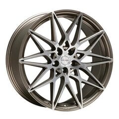 Axxion Ax9 Platin grau hochglanzpoliert 8.5R19 5X112/25 66.6 kaina ir informacija | Ratlankiai | pigu.lt