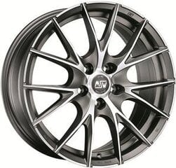 Msw 25 Matt titanium tech 8.0R17 5X120/45 72.6 kaina ir informacija | Ratlankiai | pigu.lt