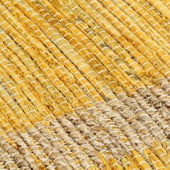 Kilimas VidaXL, 80x160 cm, geltonas цена и информация | Ковры | pigu.lt