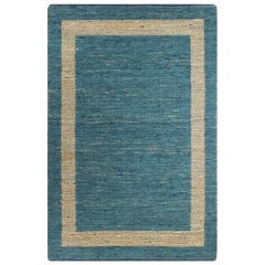 Kilimas VidaXL, 80x160 cm, mėlynas цена и информация | Ковры | pigu.lt