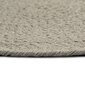 vidaXL Stalo kilimėliai, 4 vnt., pilki, 38cm, medvilnė, apvalūs kaina ir informacija | Staltiesės, servetėlės | pigu.lt