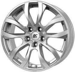 Rc-Design Rc23 Kristallsilber Lackiert 8.0R18 5X112/28 66.6 цена и информация | Литые диски | pigu.lt