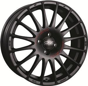 Oz Supertugt Matt Black 8.0R18 5X112/50 75 kaina ir informacija | Ratlankiai | pigu.lt