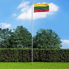 Lietuvos vėliava, 90x150cm kaina ir informacija | Vėliavos ir jų priedai | pigu.lt