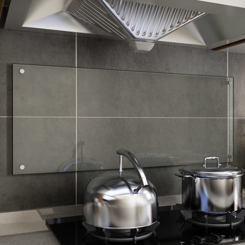vidaXL virtuvės sienelė, 100x40 cm kaina ir informacija | Virtuvės baldų priedai | pigu.lt