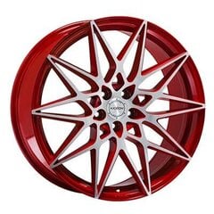 Axxion Ax9 Kirschrot hochglanzpoliert 9.0R20 5X112/35 66.6 kaina ir informacija | Ratlankiai | pigu.lt