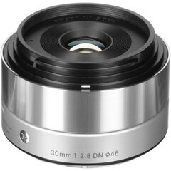 Sigma 30mm F2.8 DN, Micro Four Thirds, Silver kaina ir informacija | Objektyvai | pigu.lt