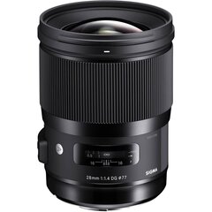 Sigma 28mm F1.4 DG HSM For Nikon F mount kaina ir informacija | Objektyvai | pigu.lt