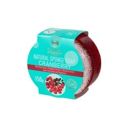 Glicerino muilas su kempine "Cranberry" Saules Fabrika,150 g kaina ir informacija | Muilai | pigu.lt