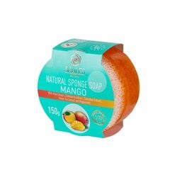 Glicerino muilas su kempine "Mango" Saules Fabrika,150 g kaina ir informacija | Muilai | pigu.lt