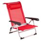 Paplūdimio kėdė Bo-Camp, raudona kaina ir informacija | Turistiniai baldai | pigu.lt