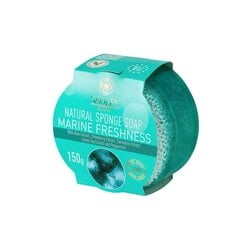 Glicerino muilas su kempine "Marine Freshness" Saules Fabrika,150 g kaina ir informacija | Muilai | pigu.lt