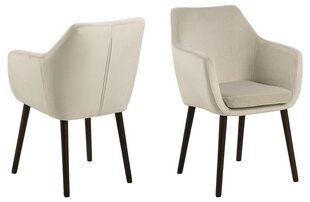 Обеденный стул Нора, бежевый цвет цена и информация | Стулья для кухни и столовой | pigu.lt