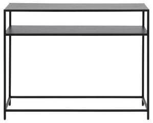 Стол-консоль Newcastle, черный цена и информация | Столы-консоли | pigu.lt