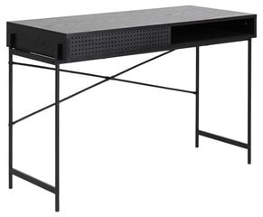 Rašomasis stalas Angus, juodas kaina ir informacija | Kompiuteriniai, rašomieji stalai | pigu.lt