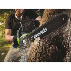 Grandininis pjūklas Greenworks be 40 V baterijos, G40CS30, 30 cm цена и информация | Цепные пилы | pigu.lt