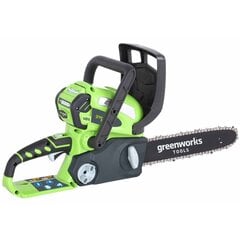 Grandininis pjūklas Greenworks be 40 V baterijos, G40CS30, 30 cm kaina ir informacija | Grandininiai pjūklai | pigu.lt