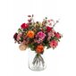 Dirbtinė puokštė Flame Roses цена и информация | Dirbtinės gėlės | pigu.lt