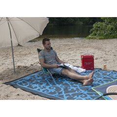 Bo-Camp Lauko kilimas Chill mat Lounge, mėlynas, 2,7x3,5m kaina ir informacija | Kilimai | pigu.lt