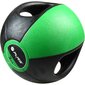 Medicininis kamuolys su rankenomis Pure2Improve, 2kg, žalias kaina ir informacija | Svoriniai kamuoliai | pigu.lt