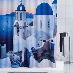 Dušo užuolaida Ridder Santorini цена и информация | Набор акскссуаров для ванной | pigu.lt
