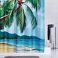 Dušo užuolaida Ridder Palm Beach, 180x200 cm цена и информация | Vonios kambario aksesuarai | pigu.lt