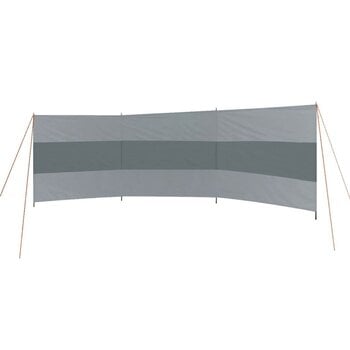 Uždanga nuo vėjo Bo-Camp Popular, 500x140 cm, pilka kaina ir informacija | Skėčiai, markizės, stovai | pigu.lt