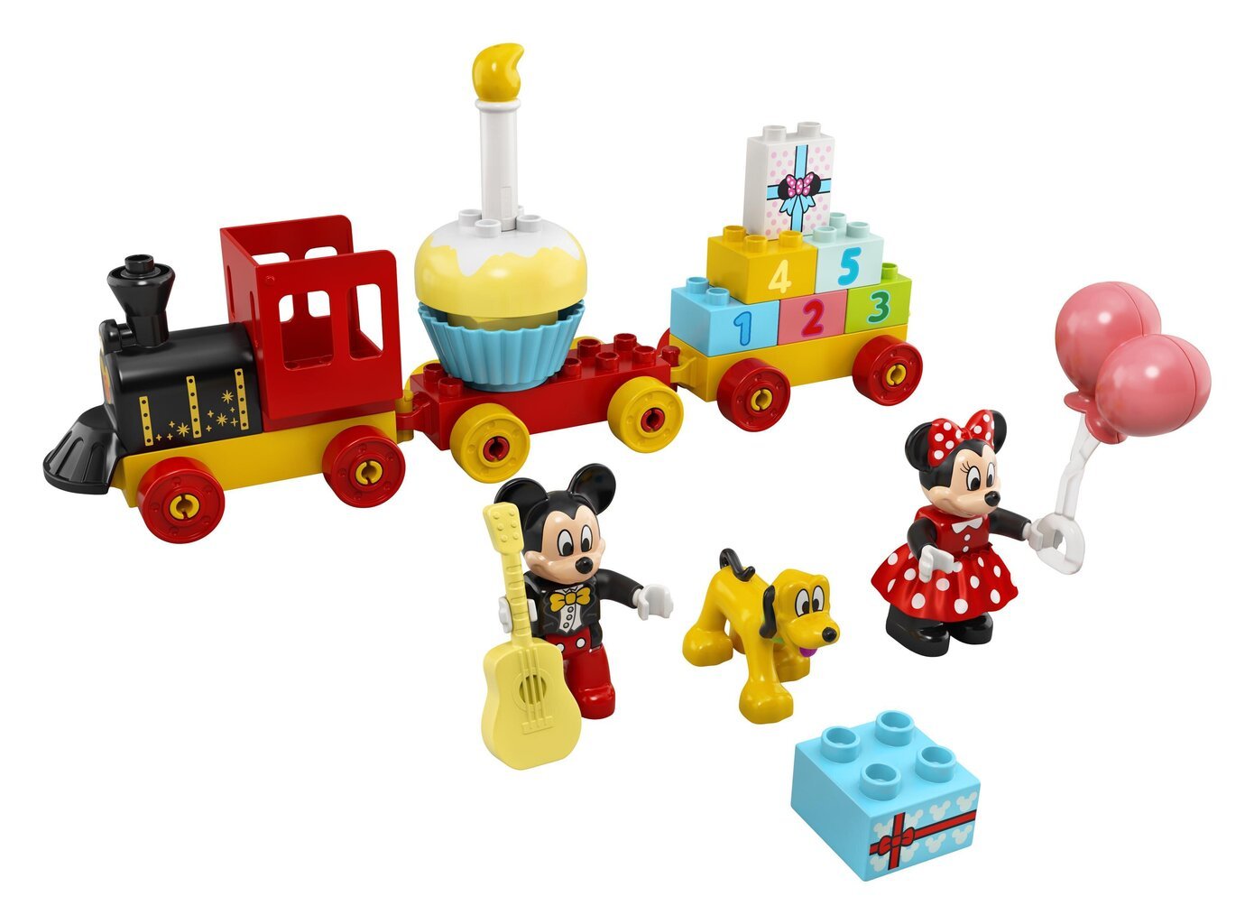 10941 LEGO® | Disney Mikio ir Minės gimtadienio traukinys kaina ir informacija | Konstruktoriai ir kaladėlės | pigu.lt