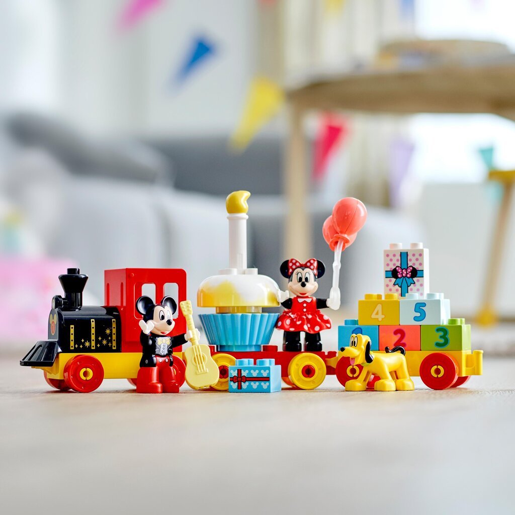 10941 LEGO® | Disney Mikio ir Minės gimtadienio traukinys kaina ir informacija | Konstruktoriai ir kaladėlės | pigu.lt