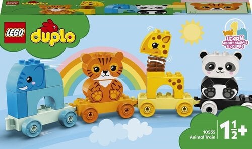 10955 LEGO® DUPLO Creative Play Поезд для животных цена и информация | Конструкторы и кубики | pigu.lt