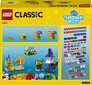 11013 LEGO® Classic Kūrybinės skaidrios kaladėlės kaina ir informacija | Konstruktoriai ir kaladėlės | pigu.lt