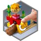 21164 LEGO® Minecraft Koralinis rifas kaina ir informacija | Konstruktoriai ir kaladėlės | pigu.lt