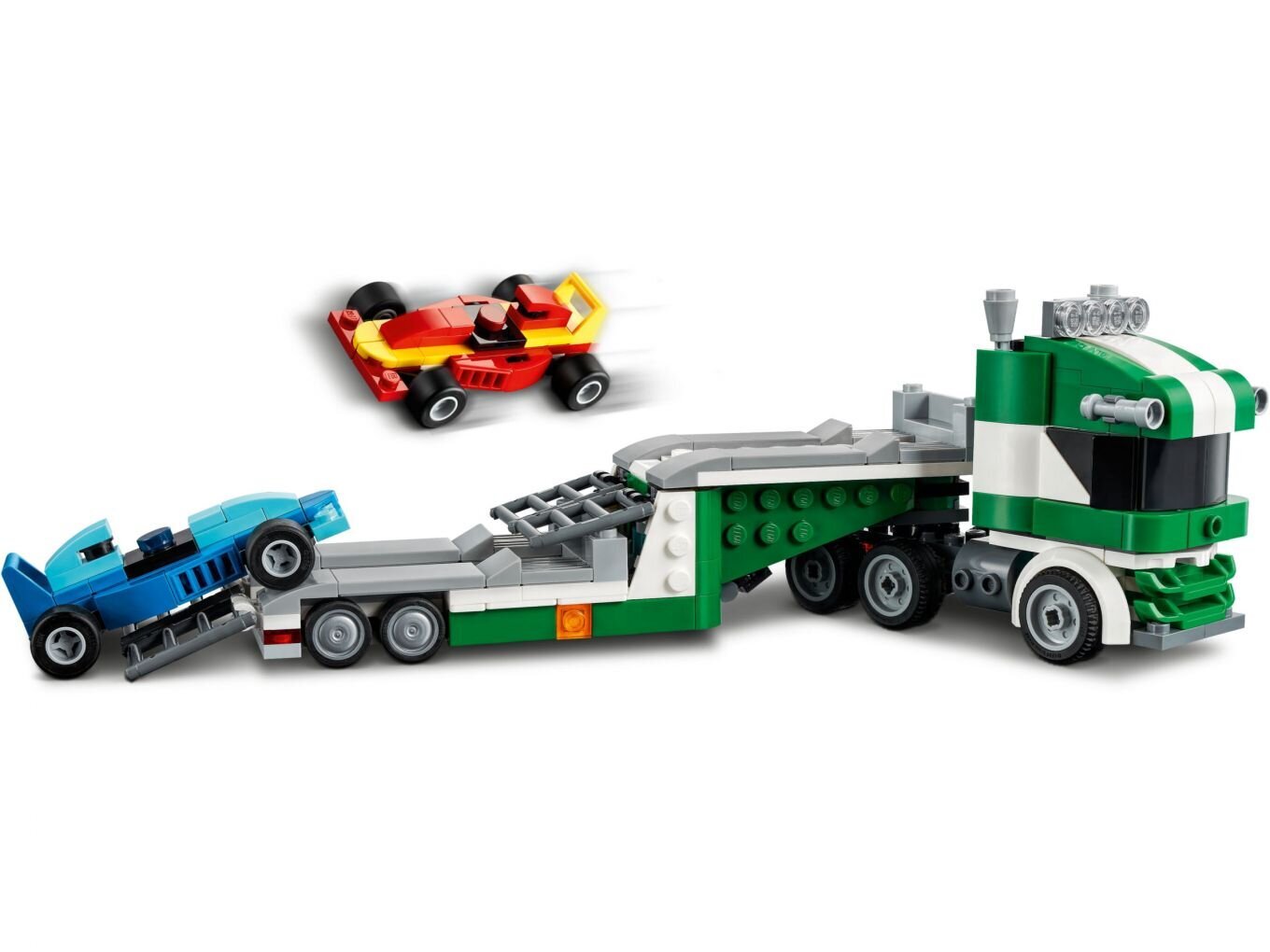 31113 LEGO® Creator Lenktyninių automobilių transporteris kaina ir informacija | Konstruktoriai ir kaladėlės | pigu.lt