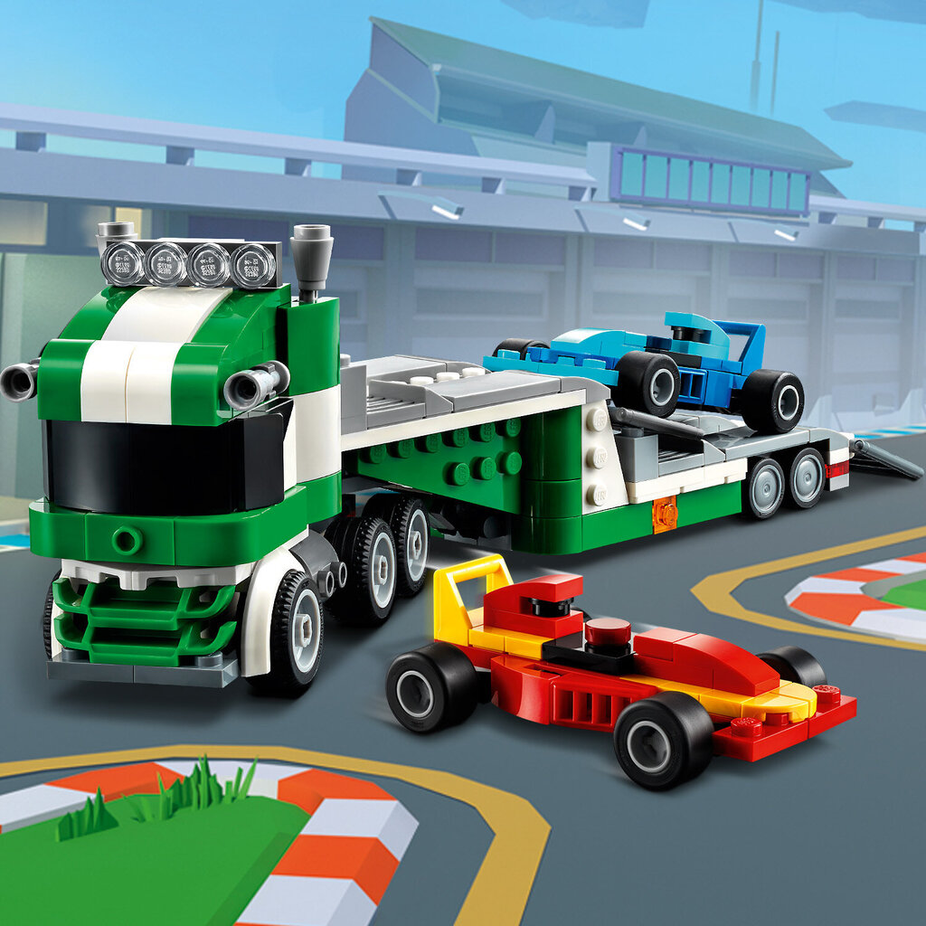 31113 LEGO® Creator Lenktyninių automobilių transporteris цена и информация | Konstruktoriai ir kaladėlės | pigu.lt