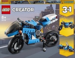 31114 LEGO® Creator Супермотоцикл цена и информация | Конструкторы и кубики | pigu.lt