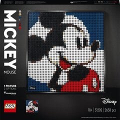 31202 LEGO® Art Disney Mikis kaina ir informacija | Konstruktoriai ir kaladėlės | pigu.lt